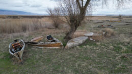 T&uuml;rkiye&rsquo;nin En B&uuml;y&uuml;kleri Arasında: Geriye Terk Edilmiş Tekneler Kaldı