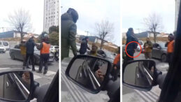 &Uuml;mraniye'de Yol Verme Tartışmasında Silah Kullanıldı