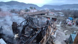 Yangın, K&ouml;y&uuml; Tedirgin Etti