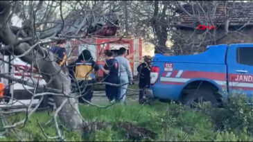 Yangının İ&ccedil;inde Kalan Yaşlı Kadın Hayatını Kaybetti