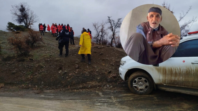 Yaşlı Adamı Bulmak İ&ccedil;in 253 Kişilik Ekip Seferber Oldu