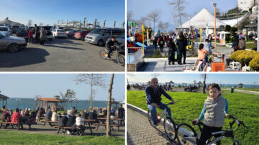 Zonguldak'ta Termometreler 24 Dereceyi G&ouml;rd&uuml;