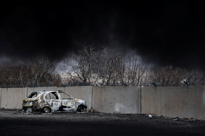 İran Petrol Tesisleri Yangın