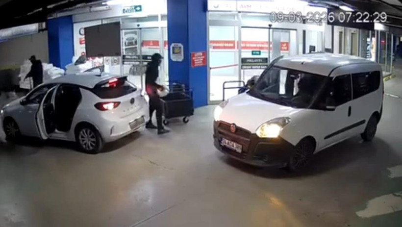 Soygun Anı Güvenlik Kamerası