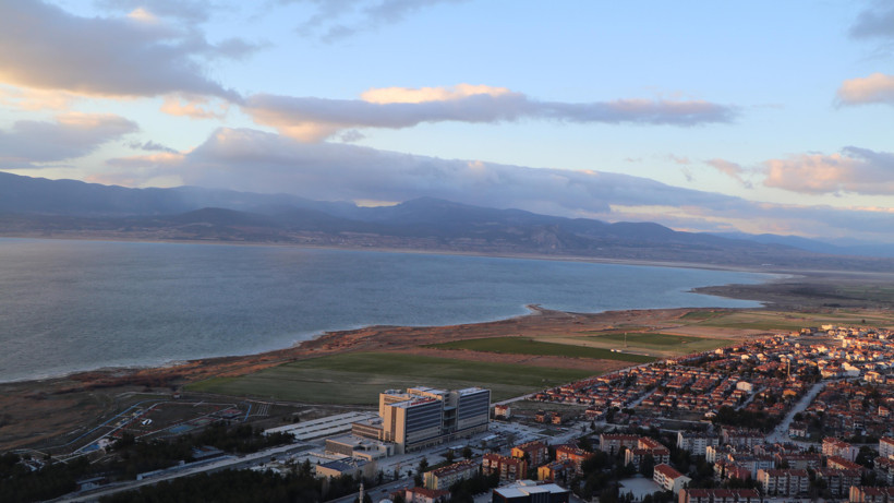 Burdur Gölü Manzarası