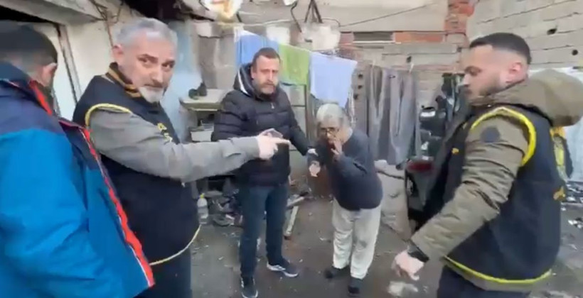 Kurtarılan N.S. baskın anı.