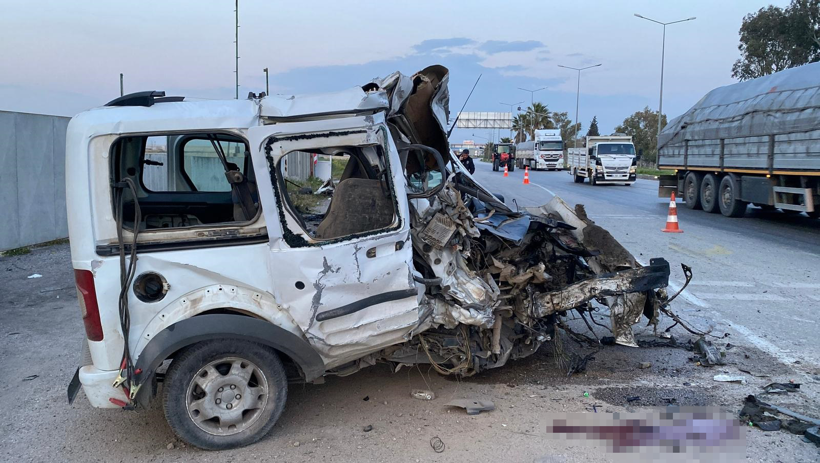 Kaza sonrası araç kalıntıları