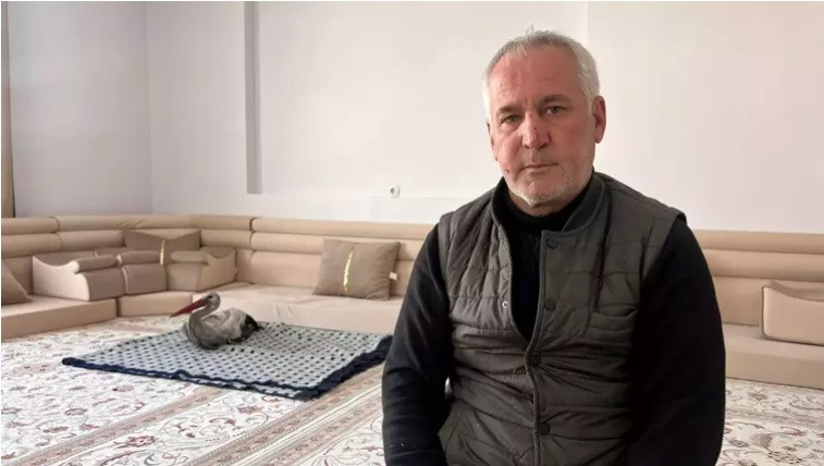 Leylek donmak üzereyken bulundu