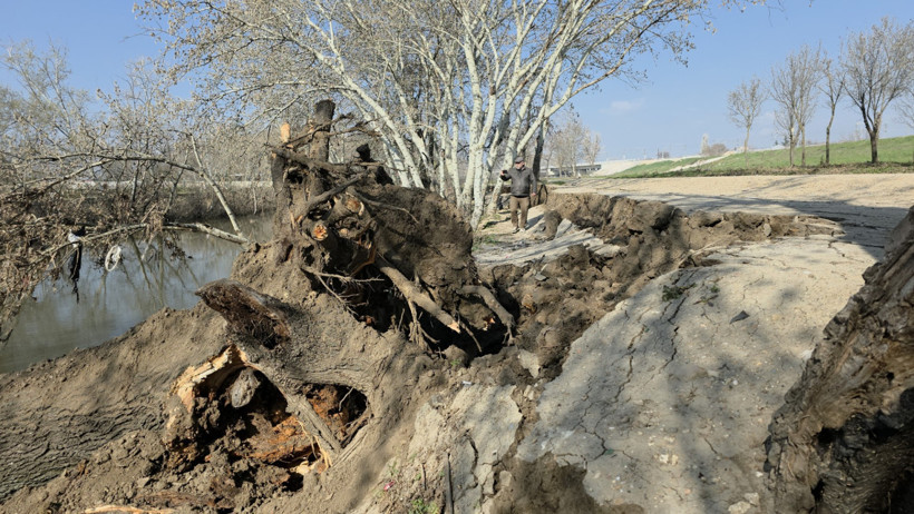 Toprak Kayması Sonrası Görüntü