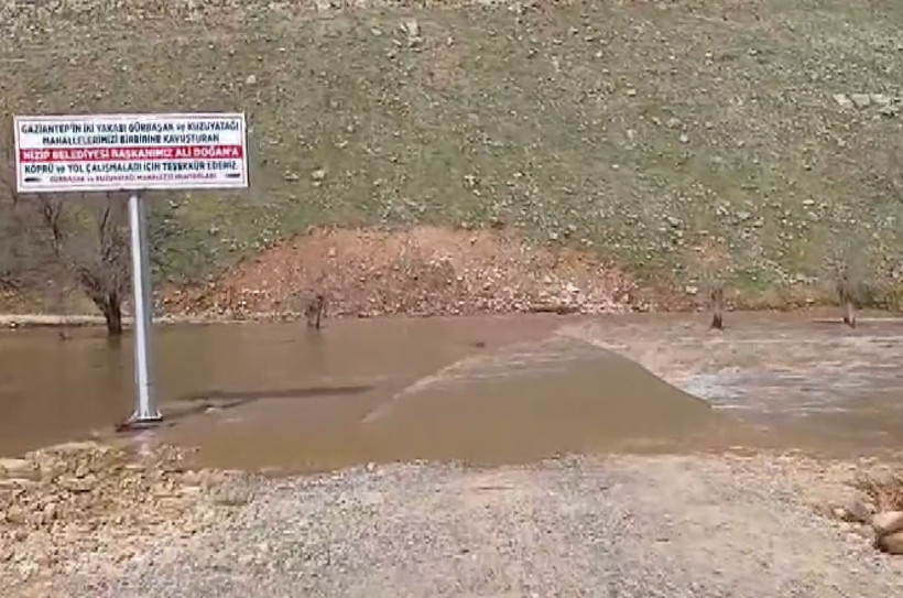 Dolu yağışı sonrası Gaziantep görüntüsü