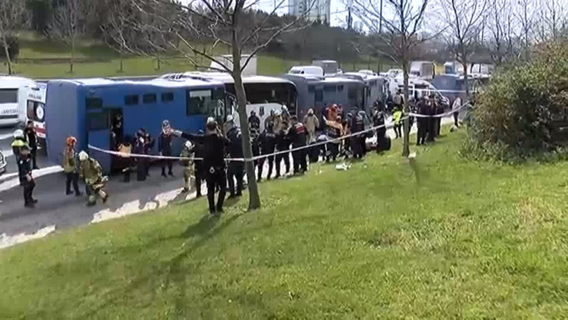 Cezaevi araçları kaza