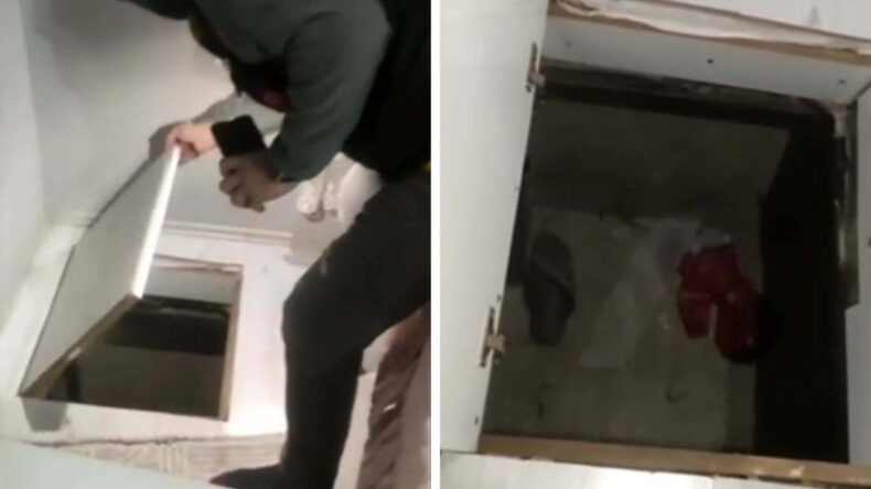 34 Yıl Hapis Cezasıyla Aranıyordu, Yatağın Altındaki Gizli B&ouml;lmede Yakalandı