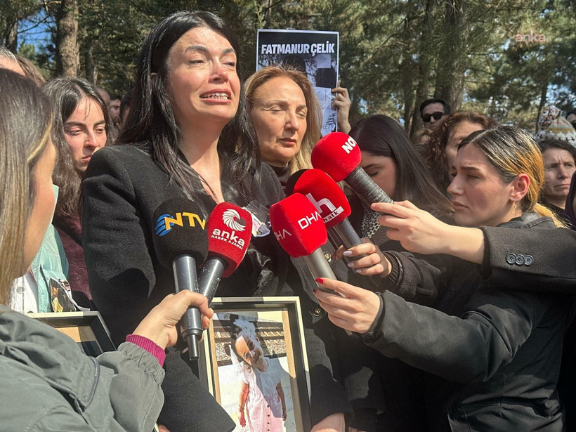 Fatma Nur Çelik ve Hifa İkra'nın defin işlemi