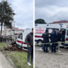 Ambulans ile Kamyon &Ccedil;arpıştı: 1 &Ouml;l&uuml;, 3 Yaralı