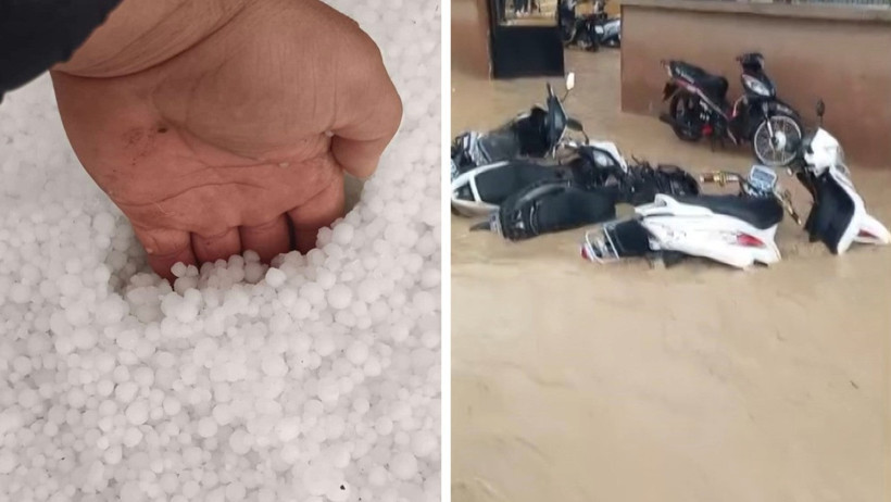 Gaziantep'te sağanak yağış etkili oldu