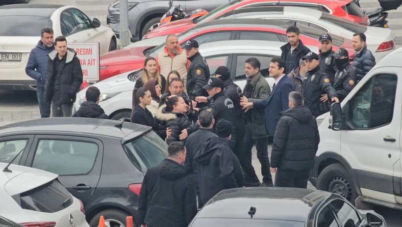 Olay Yeri Güvenlik Kamerasından Görüntü