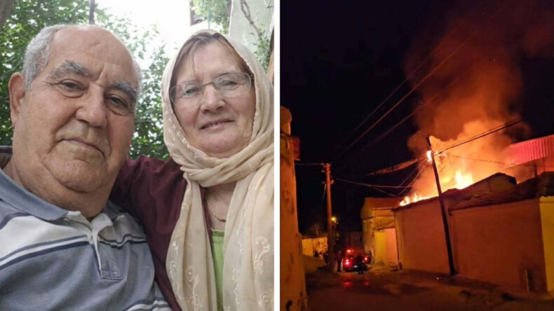Anneanne ve Dedenin &Ouml;ld&uuml;ğ&uuml; Yangın Soruşturmasında Torun ve Eşi G&ouml;zaltında