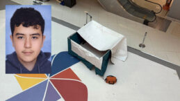 AVM'nin 4. katından beton zemine d&uuml;şt&uuml;