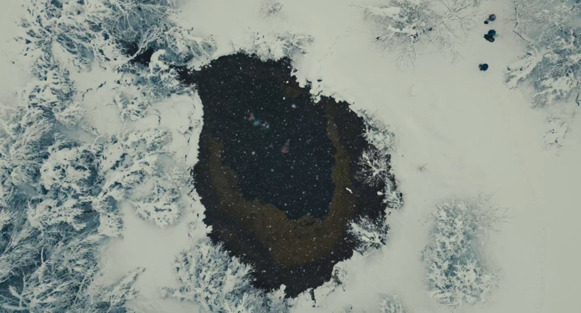 Erzincan'da gölette yüzme etkinliği