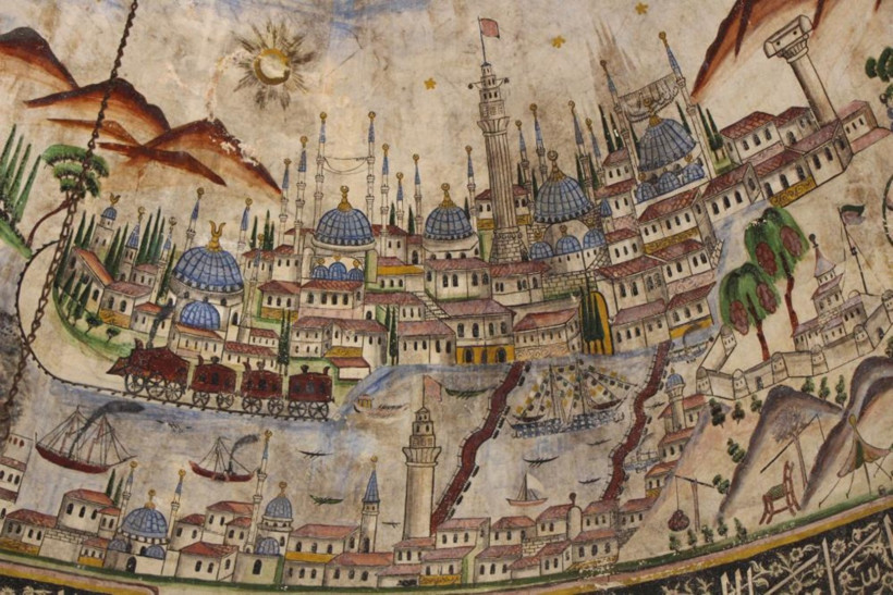 Ramazan ayının coşkusunu yansıtan minyatür