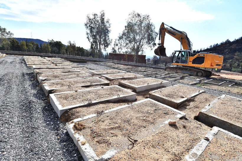 Yeni mezarlık alanı