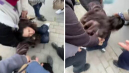 Ayrılan kadını okulun &ouml;n&uuml;nde &ouml;ld&uuml;rd&uuml;