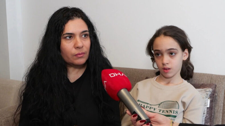 Babası ka&ccedil;tı, annesi T&uuml;rk&ccedil;e bilmiyor: Ev sahibiyle bile 10 yaşındaki kız konuşuyor