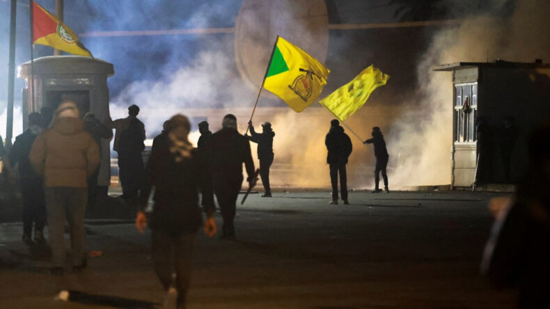 Bağdat&rsquo;ta Yeşil B&ouml;lge&rsquo;ye roketli saldırı