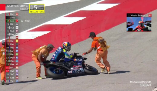 Bahattin Sofuoğlu, Portekiz'de kaza yaptı