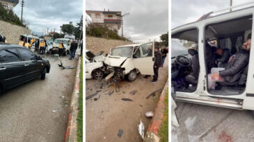 Bayram Arifesinde Feci Kaza: Otomobiller Kafa Kafaya &Ccedil;arpıştı