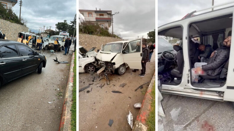 Bayram Arifesinde Feci Kaza: Otomobiller Kafa Kafaya &Ccedil;arpıştı