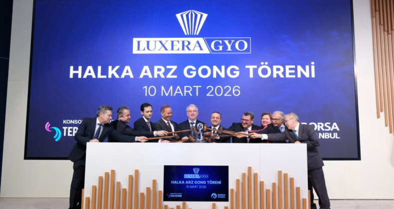 Borsa İstanbul&rsquo;da gong Luxera GYO i&ccedil;in &ccedil;aldı