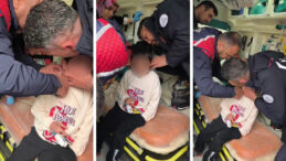 Boynuna Plastik Kelep&ccedil;e Ge&ccedil;iren &Ccedil;ocuk Kurtarıldı