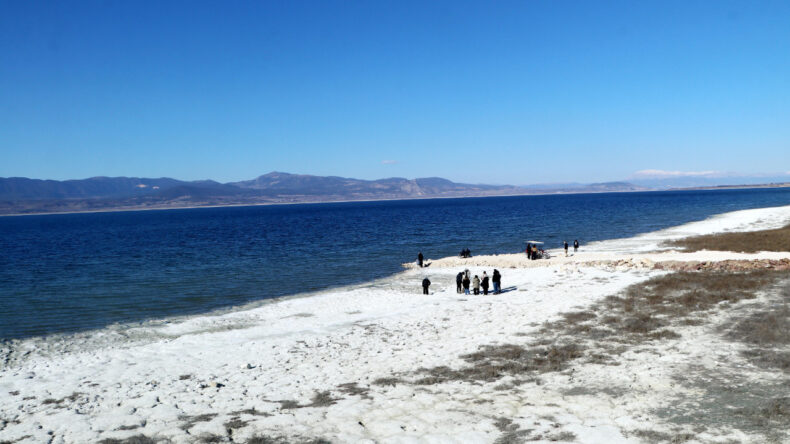 Burdur G&ouml;l&uuml;'nde su seviyesi 16 santim y&uuml;kseldi