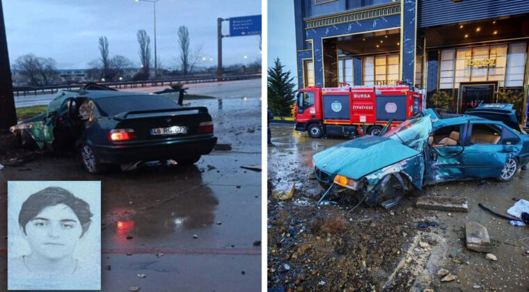 Bursa'da Bayram Namazına Yetişmeye &Ccedil;alışırken Kaza: 1 &Ouml;l&uuml;
