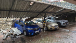 Bursa&rsquo;yı sağanak ve fırtına vurdu: Heyelan oldu, kayıklar battı