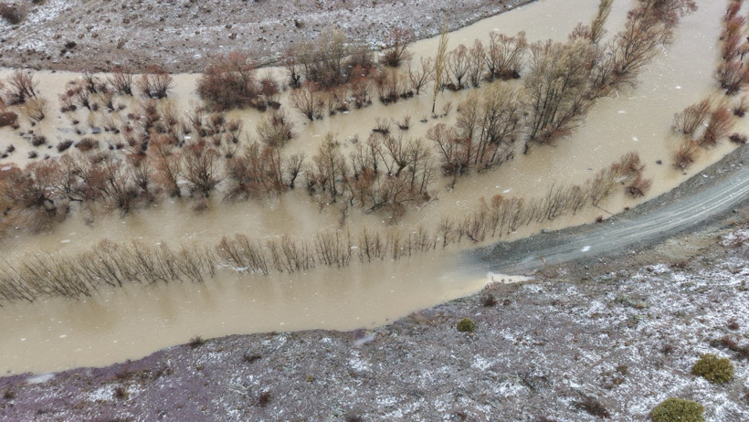 Sivas'ta su doluluğu