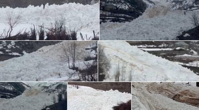 &Ccedil;ığ paniği! K&ouml;y halkı faciadan d&ouml;nd&uuml;