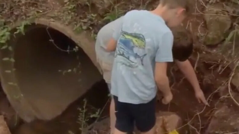 &Ccedil;ocuklar İnsan Kafatası Buldu, Ony&uuml;zlerce Kemik &Ccedil;ıktı