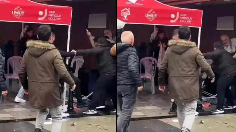 CHP Standındaki Bı&ccedil;aklı Saldırıda Tahliye