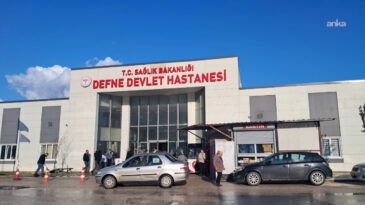 Defne Devlet Hastanesi, acil servis hari&ccedil; ge&ccedil;ici olarak kapatıldı