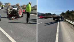 Devrilen trakt&ouml;r&uuml;n altında kaldı: 24 yaşındaki s&uuml;r&uuml;c&uuml; &ouml;ld&uuml;