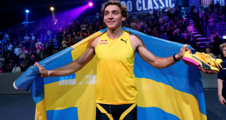 Duplantis durmuyor: 15. kez d&uuml;nya rekoru kırdı