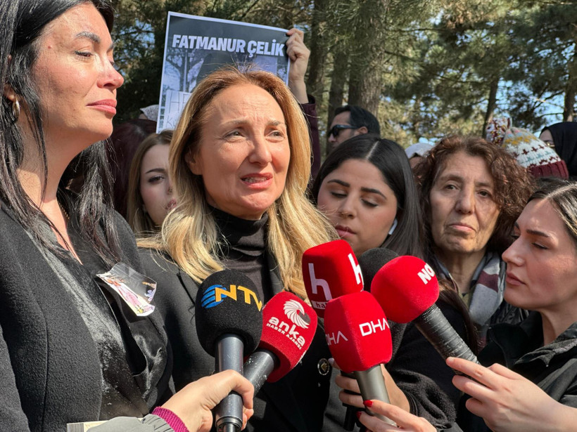 Cenaze töreninden bir kare