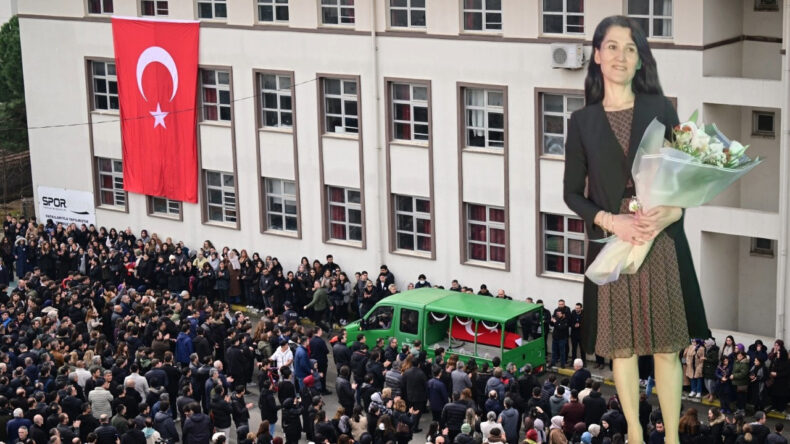 Eğitimciler ayakta… Fatma Nur &ouml;ğretmenin cenazesinde bakan yardımcısına protesto