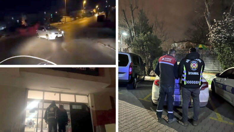 Ehliyetsiz drift pahalıya patladı: 340 bin lira ceza