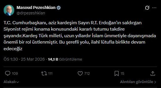 Pezeşkiyan Türkçe Paylaşım