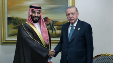 Erdoğan, Selman ile g&ouml;r&uuml;şt&uuml;