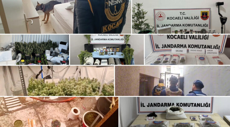 Evleri uyuşturucu serasına, tuvaletleri laboratuvara &ccedil;evirmişler