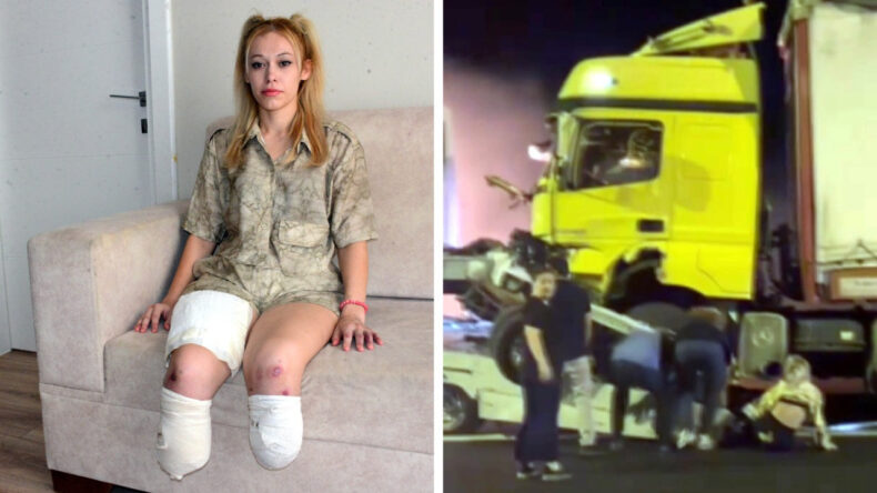 Evlilik Yıl D&ouml;n&uuml;m&uuml;nde Bacaklarını Kaybetmişti: Şof&ouml;re Tahliye